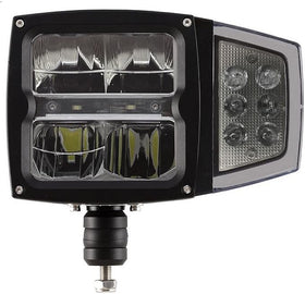 Heated Snowplow Light - High/Low Beam, Position light, Signal light, SAE Approved/Dot Compliant - (Single Light Only)