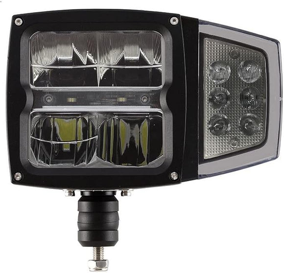 Heated Snowplow Light - High/Low Beam, Position light, Signal light, SAE Approved/Dot Compliant - (Single Light Only)