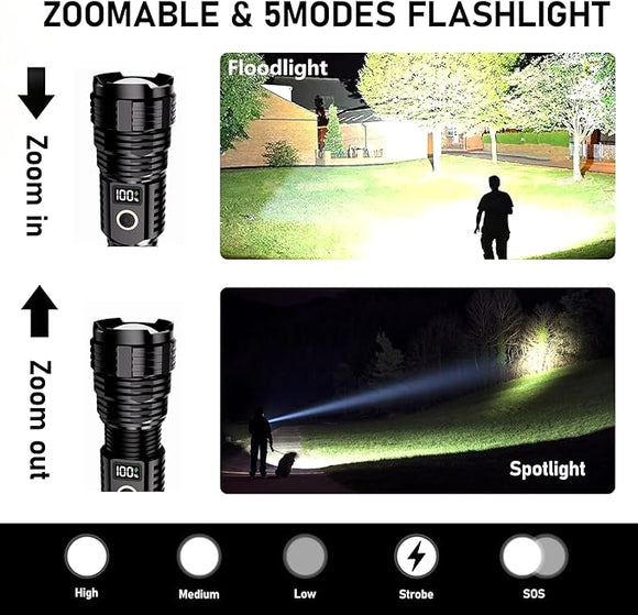 FLARE - Tactical Flashlight - 1 YEAR WARRANTY